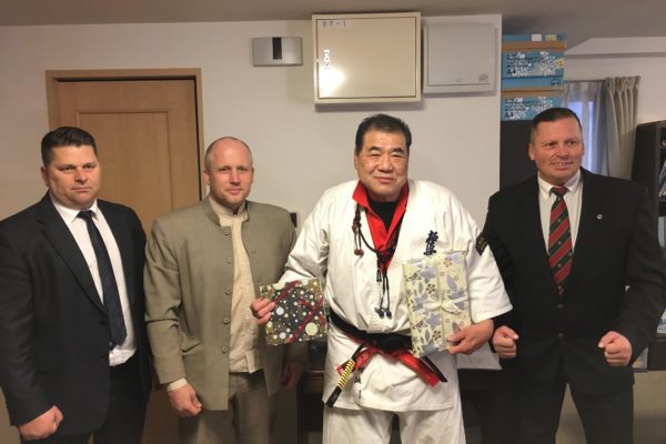 5 Dan w Limanowej. Shihan Zbigniew Goliński. Branch Chief IKO Nakamura Polska